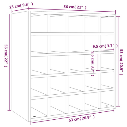 black wine cabinet