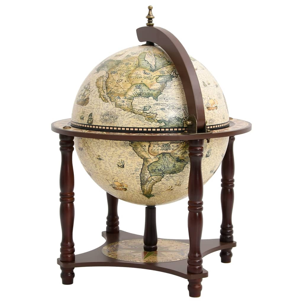 brown stand Globe Bar Wine cabinet