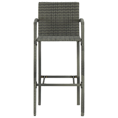 grey chair - 9 Piece Garden Bar 