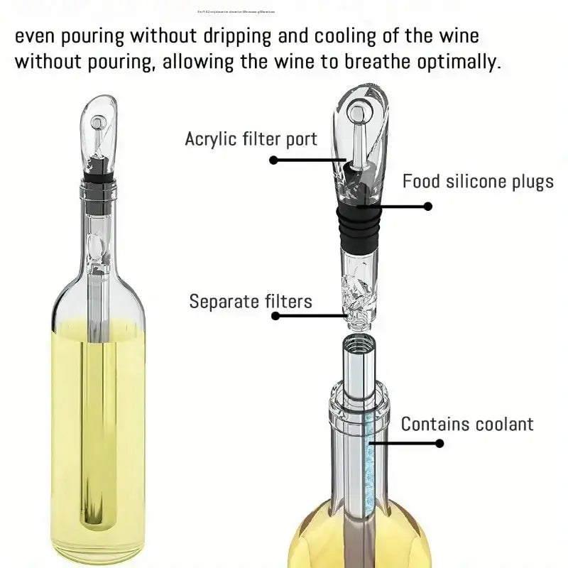 non drip wine pourer