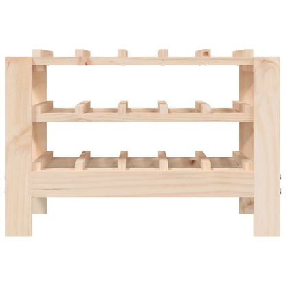 pine Wine Rack 61.5x30x42 cm