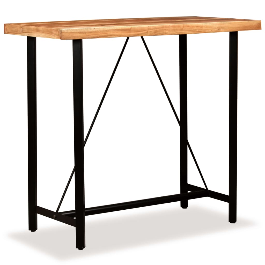 solid Acacia bar table