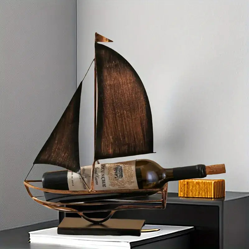 stylish Boat Wine Holder