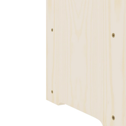 vidaXL Wine Rack 67.5x25x87 cm Solid pine
