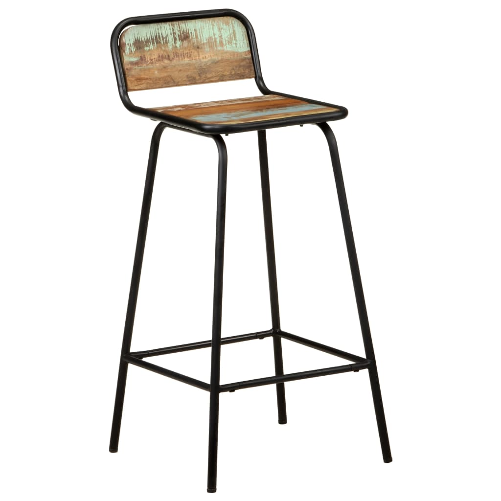 vintage Chairs 4 pcs Solid black legs
