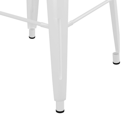 white bar stool legs