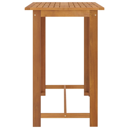 wood table for home bar